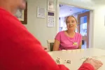 activities team in care home domino